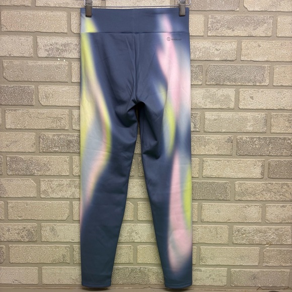 Adidas Aeroready Hyper Real Leggings Size 14+ - Picture 4 of 6